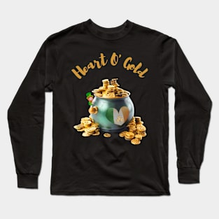 Heart O' Gold Long Sleeve T-Shirt